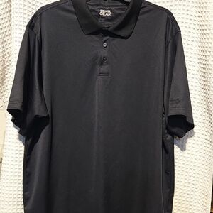 Gravel Gear Men's Classic Black Polo Shirt